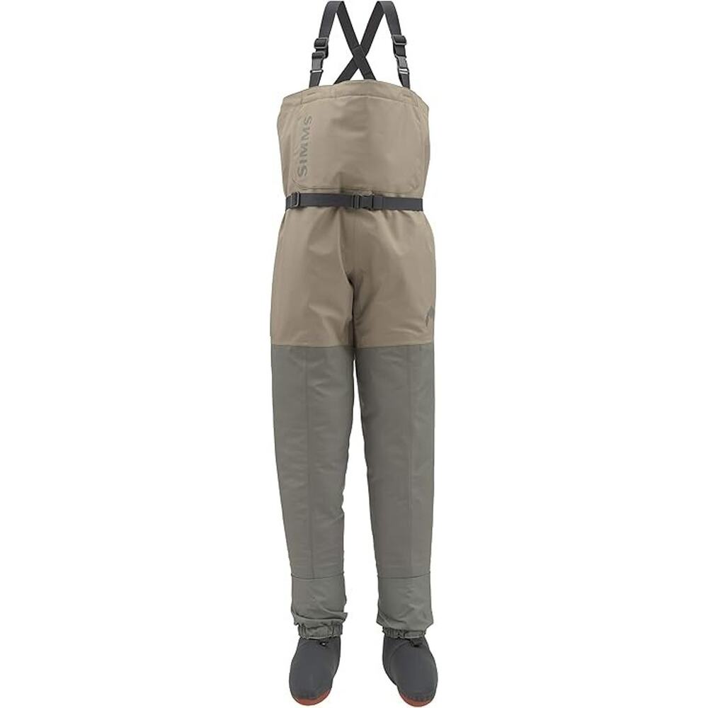 Simms Tributary Stockingfoot Chest Waders Youth Large Waterproof NEW in box